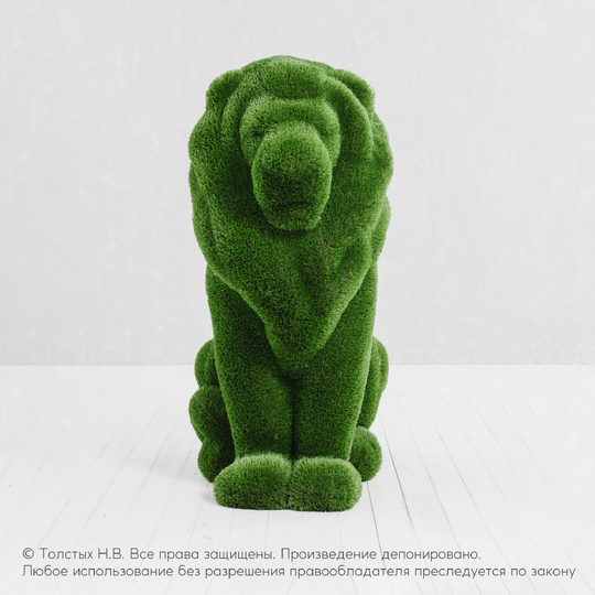 Лев сидячий большой